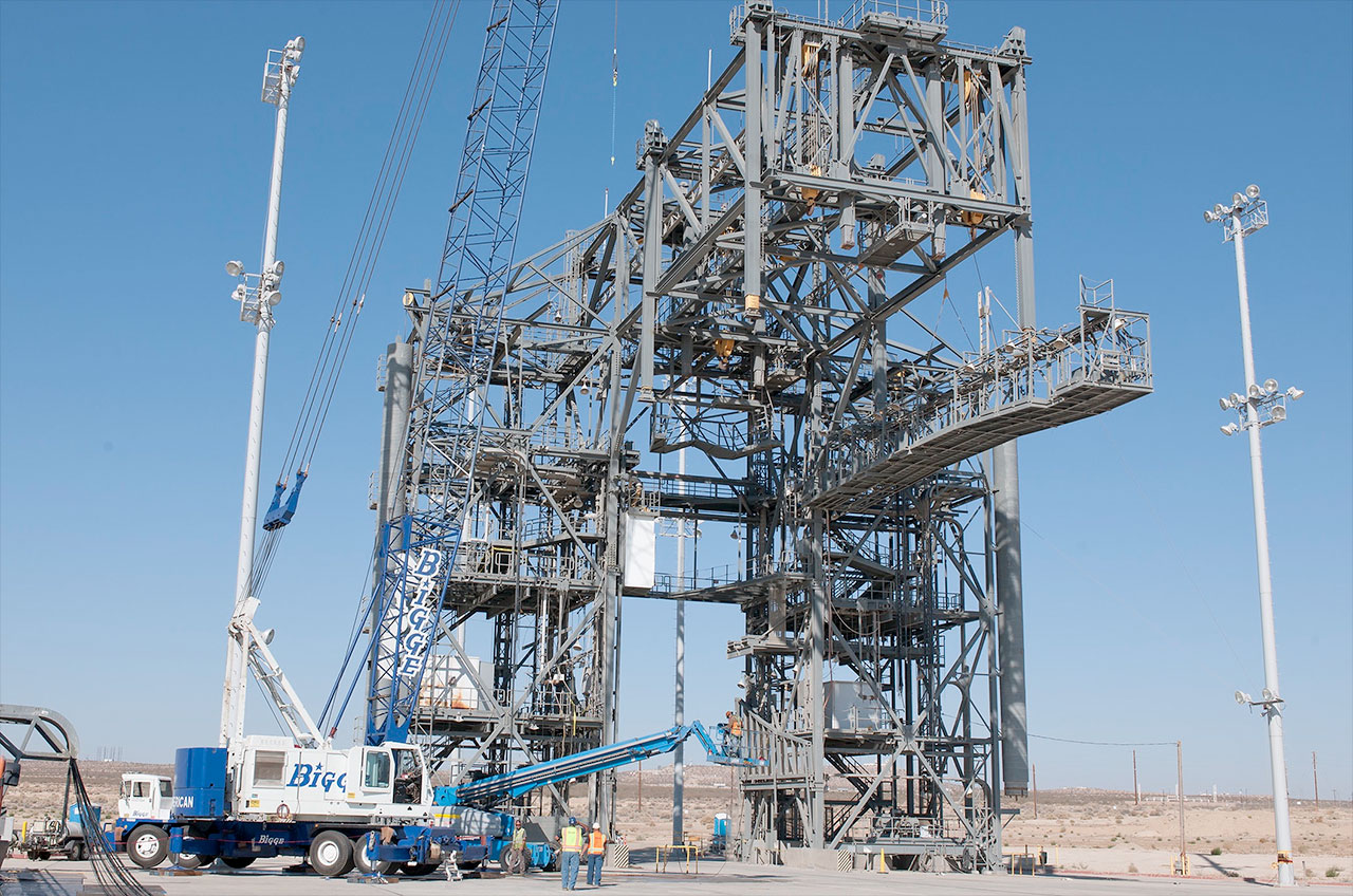 Historic Mate-Demate Tower Used to Lift Space Shuttles Being Demolished